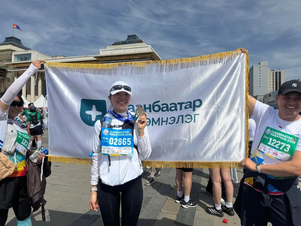 Жилээс жилд хүрээгээ тэлж буй “Улаанбаатар марафон-2026”-д Улаанбаатар мед эмнэл...